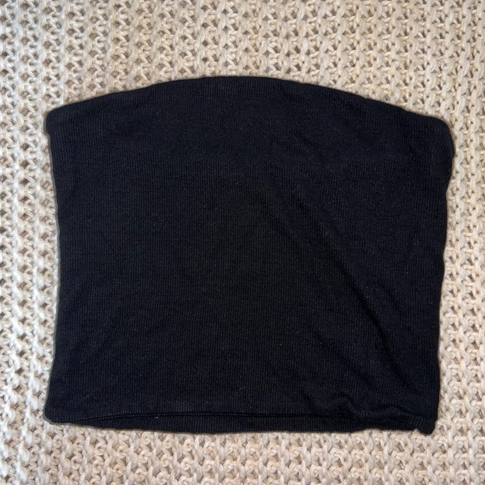 John Galt rubbed black tube top